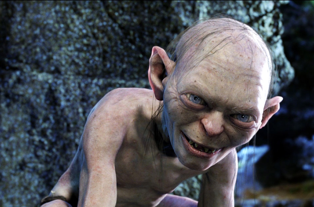 Gollum from the movie Lord of the Rings